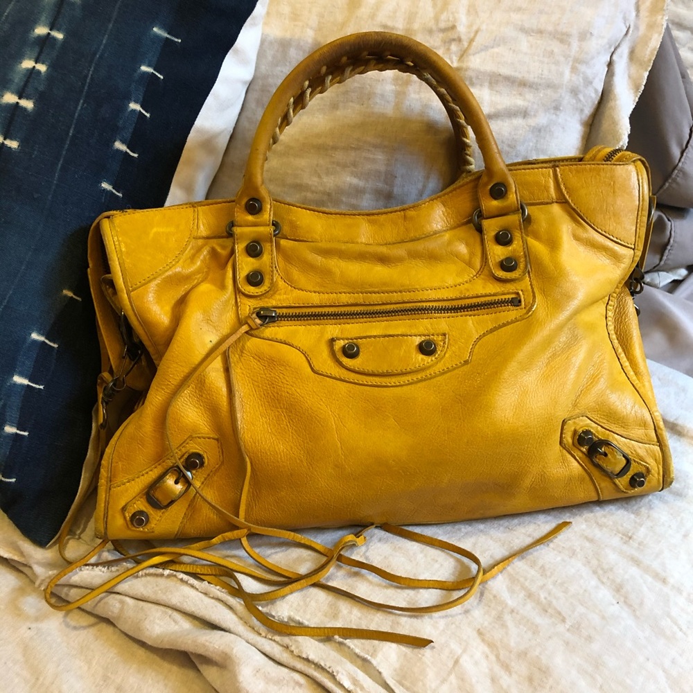 Balenciaga 2004 Yellow City